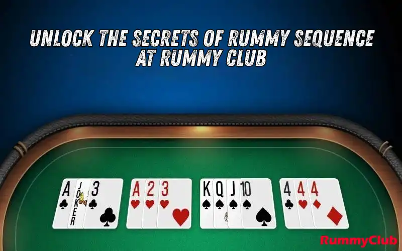 rummy sequence